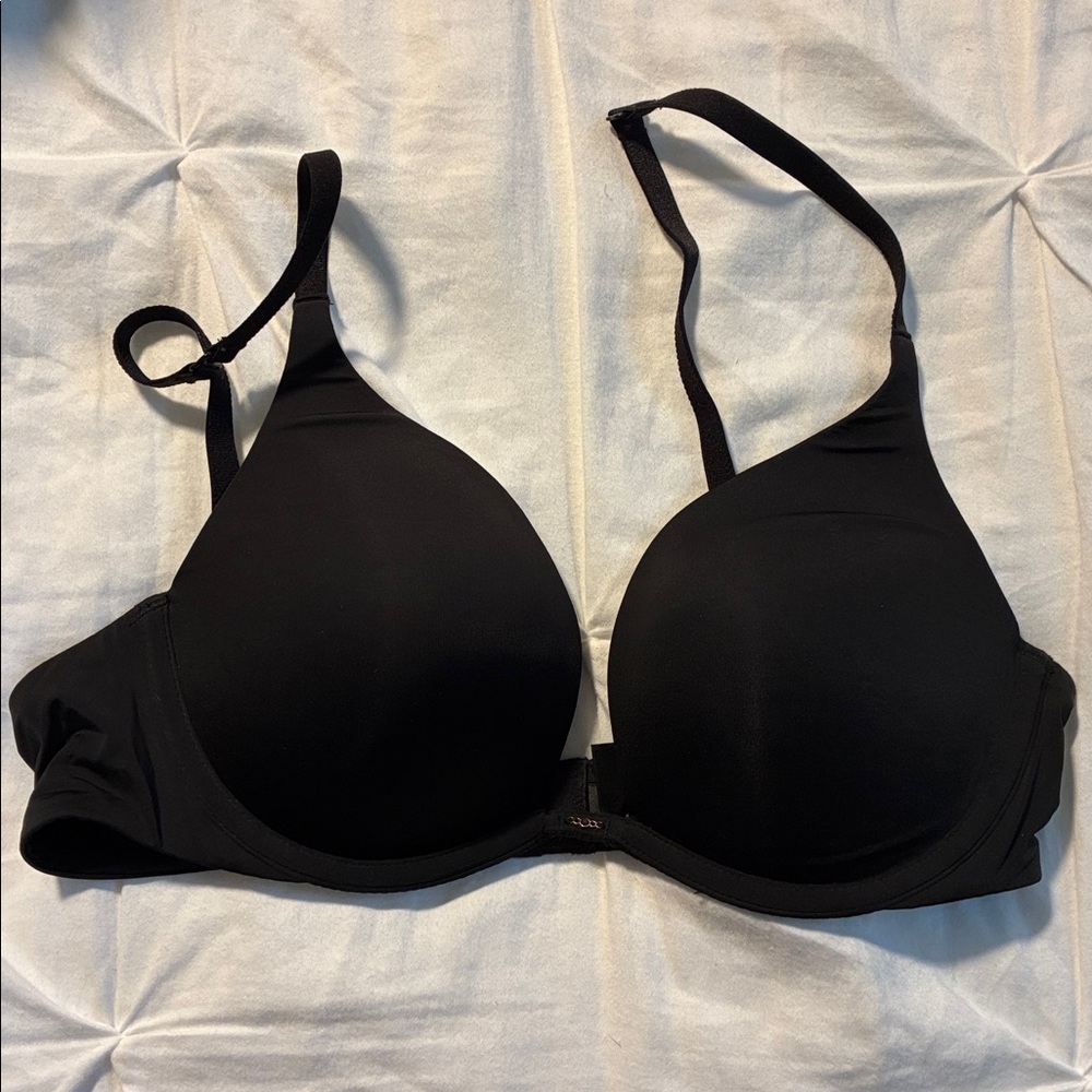 Victoria's Secret Black Plunge Push-Up Bra 34B